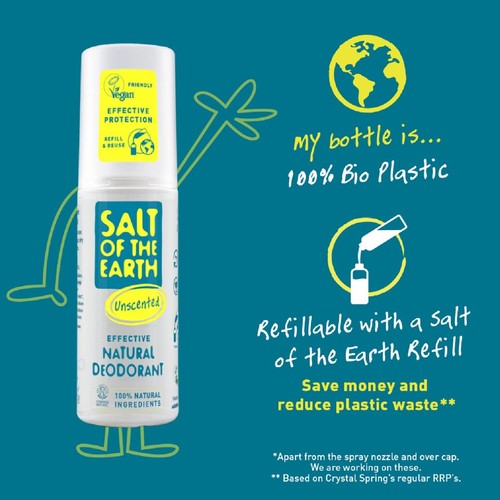 Salt of the Earth Spray Natural Deodorant