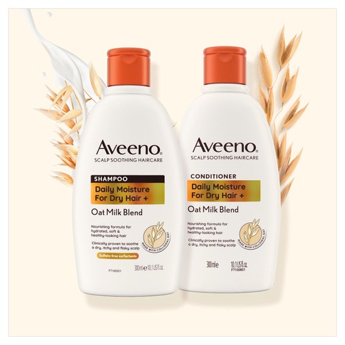Aveeno Scalp Soothing Daily Moisture Oat Milk Conditioner for Dry Hair