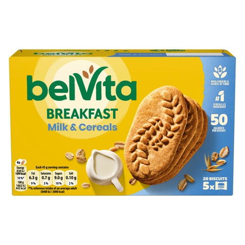 Belvita Milk & Cereals Breakfast Biscuits 