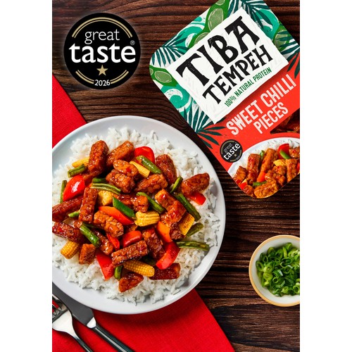 Tiba Tempeh Organic Sweet Chilli Pieces
