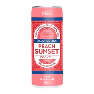 M&S Alcohol Free Peach Sunset