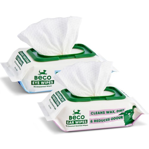 Beco Dog Eye Wipes 70 Pack