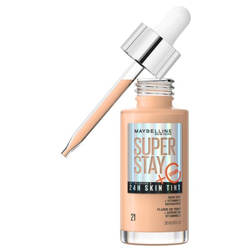 Maybelline SuperStay up to 24H Skin Tint Foundation + Vitamin C  21