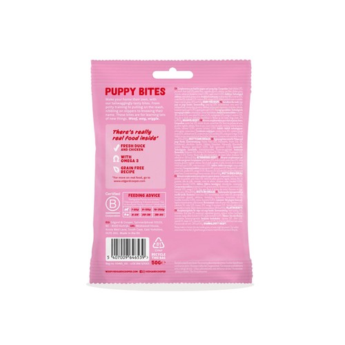 Edgard & Cooper Fresh Dog Small Bites Puppy Grain Free Duck & Chicken