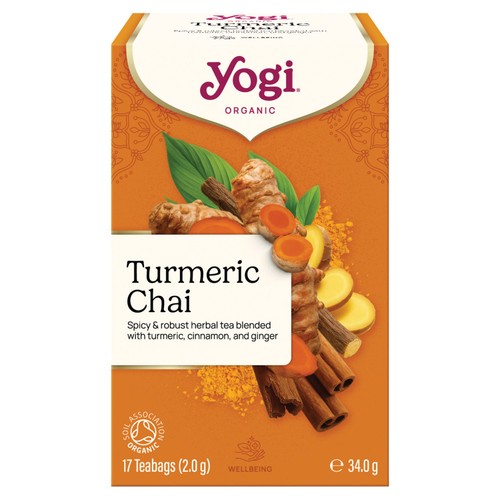 Yogi Tea Organic Turmeric Chai Tea Bags