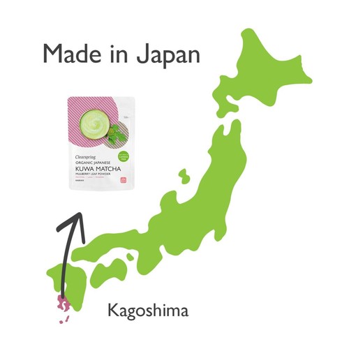 Clearspring Organic Japanese Kuwa Matcha - Mulberry Leaf Powder
