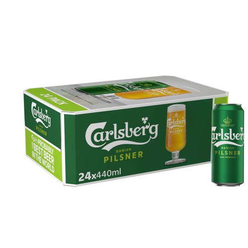 Carlsberg Pilsner Large Multipack 24