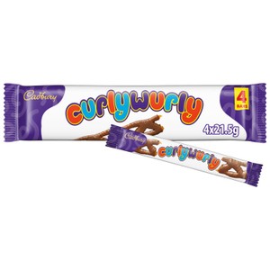 Cadbury Curly Wurly Chocolate Bar Multipack