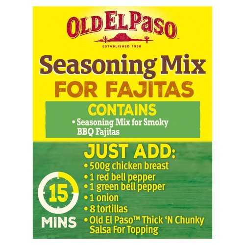 Old El Paso Smoky BBQ Fajita Seasoning Mix