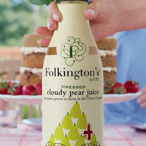 Folkington's Cloudy Pear Juice