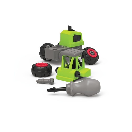 Builderz Farm Tipper Truck & Tractors 2-in-1