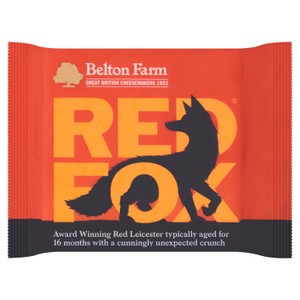 Belton Farm Smoked Red Fox Aged Red Leicester