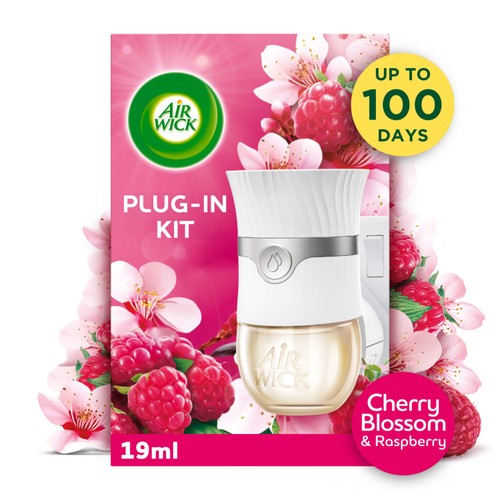 Airwick Cherry Blossom & Raspberry Liquid Electrical Kit