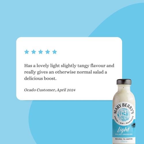 Mary Berry's Light Reduced Fat Salad Dressing