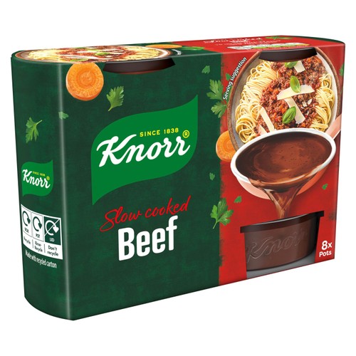 Knorr 8 Beef Stock Pot 
