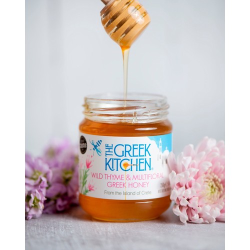 The Greek Kitchen Wild Thyme & Multifloral Greek Honey