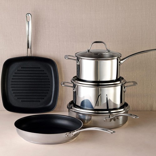 M&S Stainless Steel Stock pot 24cm