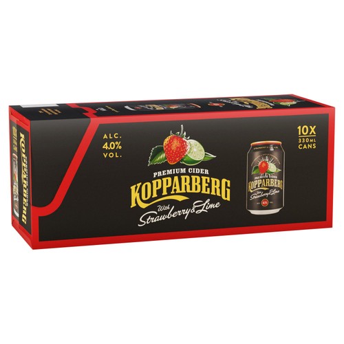 Kopparberg Strawberry & Lime Premium Fruit Cider