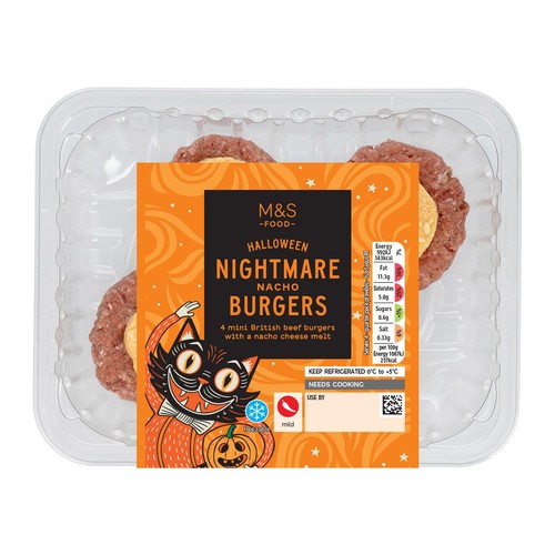 M&S Nightmare Nacho Burgers