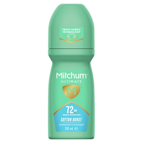 Mitchum Female Ultimate 72H Roll-On, Cotton Burst