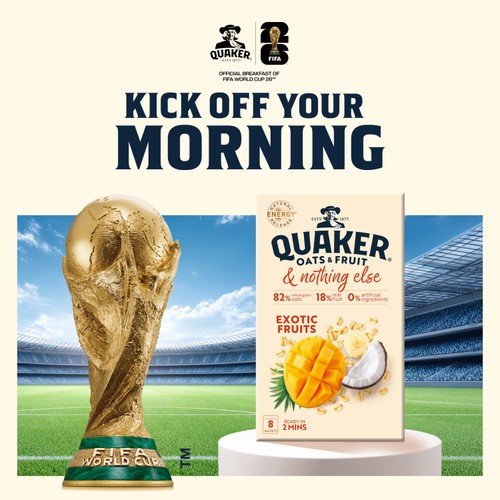 Quaker Oats Exotic Fruits Sachets 33g