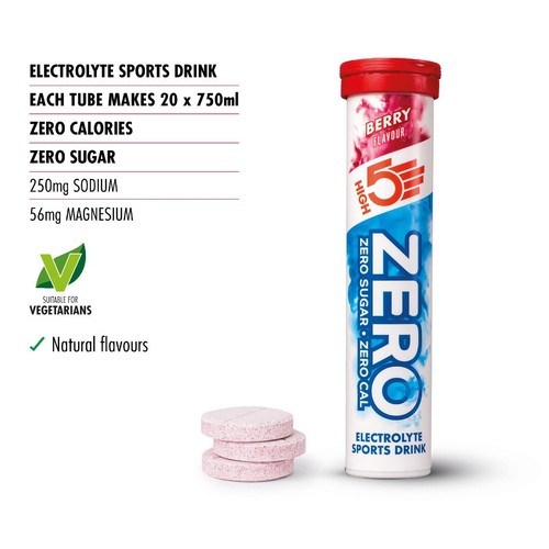 HIGH5 ZERO Berry Electrolyte Sports Drink Tablets