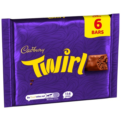 Cadbury Twirl Chocolate Bar Multipack
