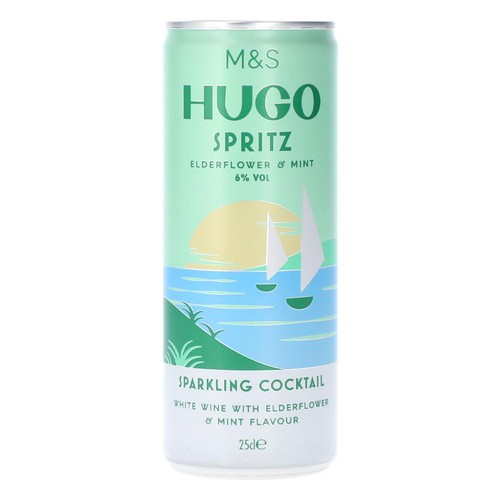M&S Elderflower & Mint Hugo Spritz
