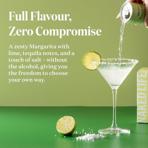 Naked Life Non-Alcoholic Cocktail Margarita
