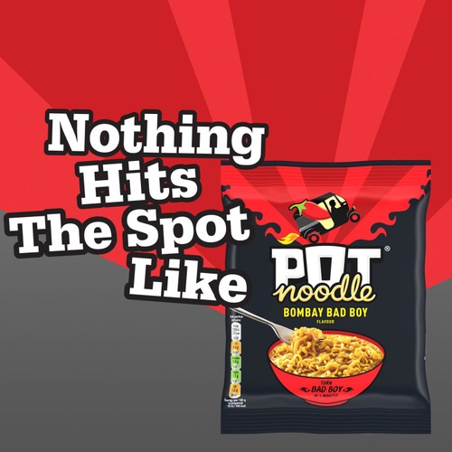 Pot Noodle Bombay Bad Boy Instant Noodles 115g