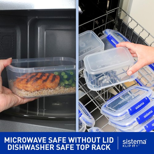 Sistema Klip It Plus 3.35L Containers 3 Pack Airtight Food Storage
