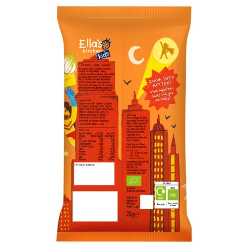 Ella's Kitchen Organic Crispy Sticks Cheese 18+ Months