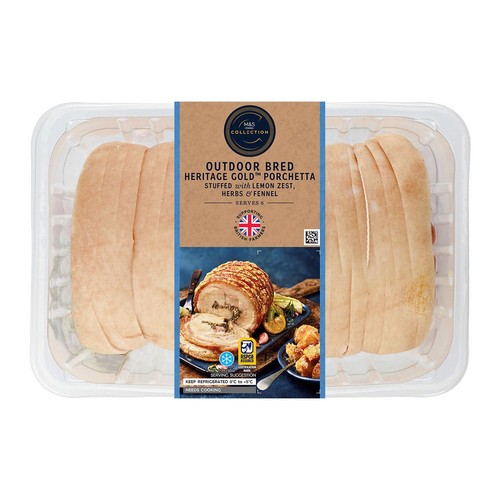 M&S Collection Heritage Gold Boneless Porchetta
