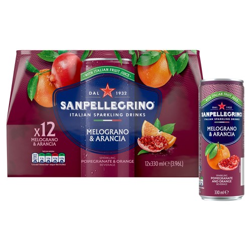 San Pellegrino Pomegranate & Orange