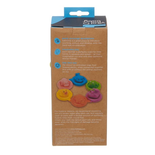 Vital Baby Swim Rings Bath Water Toy