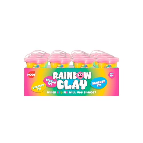 Hoot Rainbow Clay 