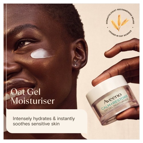 Aveeno Face Calm+Restore Oat Gel Face Cream Moisturiser
