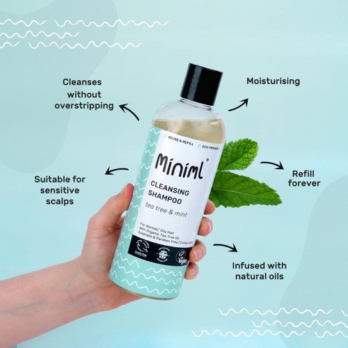Miniml Cleansing Shampoo Tea Tree & Mint