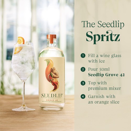 Seedlip Alcohol Free Spirit Grove 42