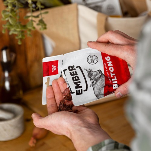 Ember Snacks Chilli Flavour Beef Biltong