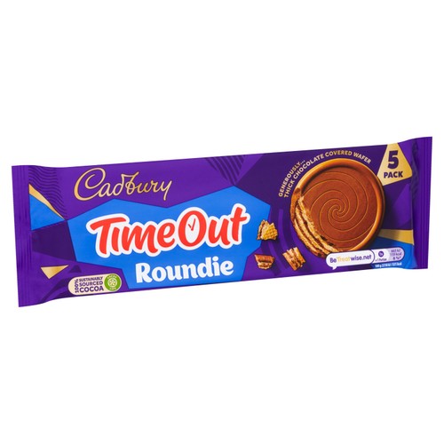 Cadbury Timeout Roundie Milk Chocolate Biscuits
