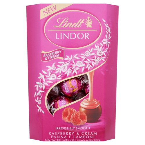 Lindt Lindor Raspberry & Cream
