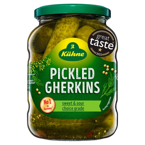 Kuhne Gherkins, 670g Kuhne Gherkins, 670g