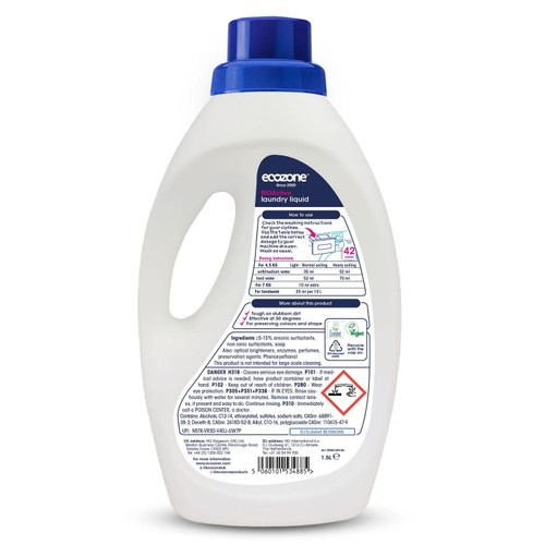 Ecozone BIOActive laundry cleaner