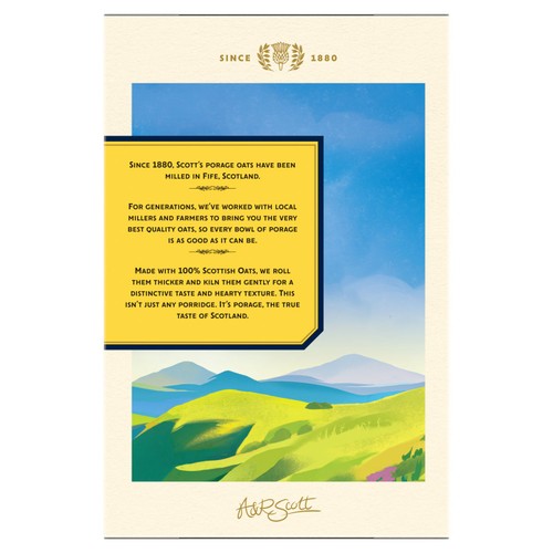Scott's Porage Original Porridge Cereal Oats