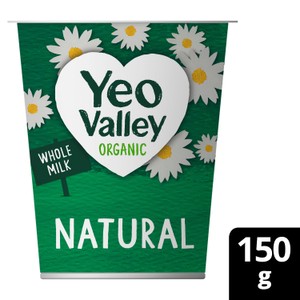 Yeo Valley Organic 0% Fat Natural Yogurt 150g
