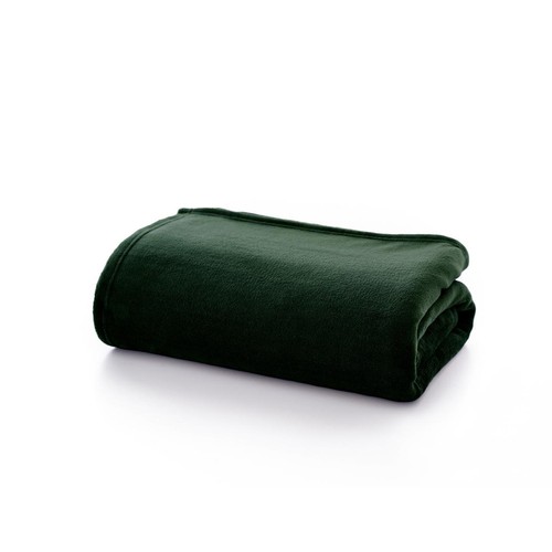 Deyongs Snuggle Touch Throw Extra Large, Dark Green