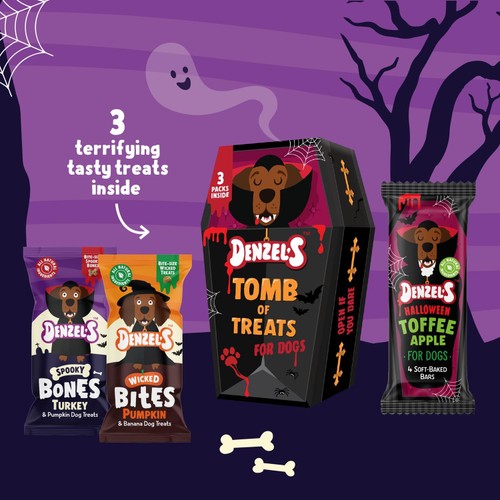 Denzel's Tomb of Treats Gift Box For Dogs