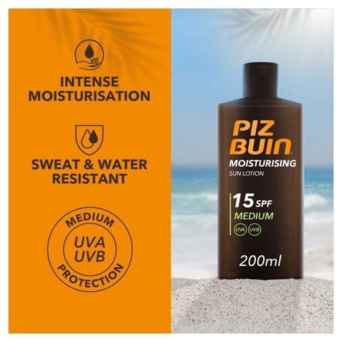 Piz Buin Moisturising Sun Lotion SPF15