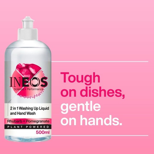 INEOS Washing Up Liquid Rhubarb + Pomegranate